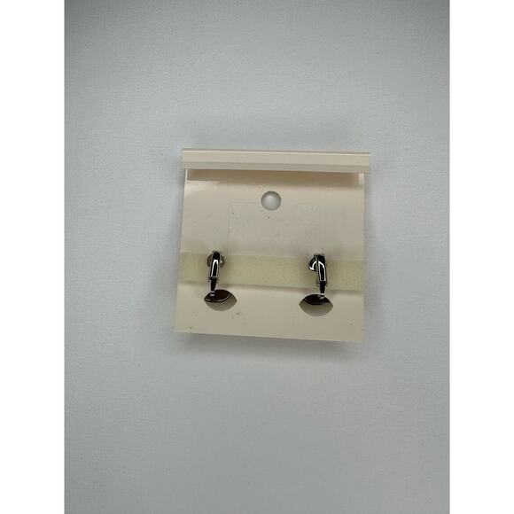 New Directions Silver Clip-On Earrings - Picture 2 of 2